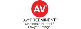 AV Preeminent® Martindale-Hubbell® Peer Review Ratings™